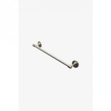 Waterworks 22-43653-32478 - Henry 18 Single Metal Towel Bar in Chrome