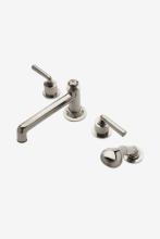 Waterworks 09-32407-50066 - Henry Low Profile Concealed Tub Filler With Handshower and Metal Lever Handles in