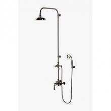 Waterworks 05-18482-29212 - Easton Classic Exposed Thermostatic System with 8'' Shower Rose with Metal Lever