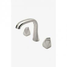 Waterworks 07-31157-02722 - Isla High Profile Lavatory Faucet with Metal Geode Handles in Nickel, 1.2gpm (4.5L/min)