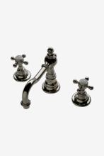 Waterworks 07-03855-11652 - Julia High Profile Three Hole Deck Mounted Lavatory Faucet with Metal Cross Handles in Shadow