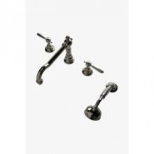 Waterworks 09-83530-01647 - Julia High Profile Concealed Tub Filler with Metal Handshower and Metal Lever