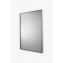 Waterworks 21-11756-34323 - Opus Metal Rectangular Wall Mounted Stationary Mirror 24 7/8 x 32 5/16 x 1 1/2 in Brass