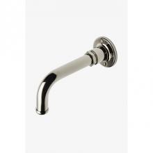 Waterworks 09-50132-19057 - Regulator Wall Mounted Tub Spout in Unlacquered Brass