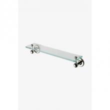 Waterworks 22-05014-87959 - Regulator 18 Glass Shelf in Chrome