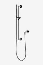 Waterworks 05-87243-77900 - COMMERCIAL ONLY Flyte Handshower On Bar with Metal Handle in Nickel, 1.5