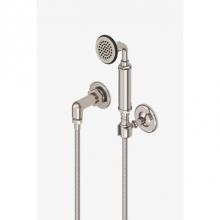 Waterworks 05-39280-55495 - Regulator Handshower on Hook with Metal Handle in Unlacquered Brass, 1.75gpm