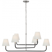 Visual Comfort & Co. Signature Collection RL CHC 5083PN/BRT-L - Basden Extra Large Three Tier Chandelier