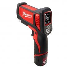 Milwaukee Tool 2277-21 - Laser Temp-Gun M12 Cordless Lithium-Ion Thermometer Kit For Hvac/R Kit