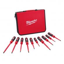 Milwaukee Tool 48-22-2210 - 10 Pc Insulated Screwdriver