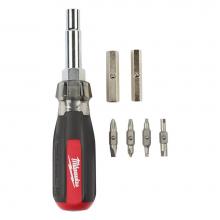 Milwaukee Tool 48-22-2881 - 13In1 Cushion Grip Screwdriver With Schrader Valve Bit