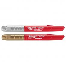 Milwaukee Tool 48-22-3123 - 2Pk Fn Point Slvr/Gld Inkzall