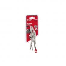 Milwaukee Tool 48-22-3504 - 4'' Torque Lock Long Nose Locking Pliers With Grip