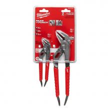 Milwaukee Tool 48-22-6330 - 6'' And 10'' Comfort Grip Straight Jaw Pliers Set