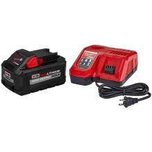 Milwaukee Tool 48-59-1880 - M18 Redlithium High Output Xc8.0 Starter Kit