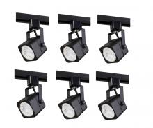 Elegant TKH210BK-6PK - Matte Black Track Head, 120v, Fits Gu10, (Light Source Not Included)l2.94 W2.31 H5.75 6 Pack