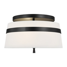 Visual Comfort & Co. Studio Collection AF1143AI - Cordtlandt Small Semi-Flush Mount