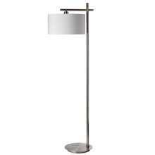 Dainolite 131F-SC - 1 Light Floor Lamp, Satin Chrome Finish