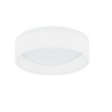 Dainolite CFLD-1114-198F - LED Flush Mount, Satin Chrome Finish, Eggshell Shade