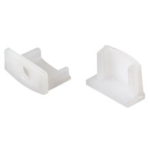 Dainolite LD-LPF1-EC - End Cap Set for LD-TRK-LPF1 - Aluminum Extrusion