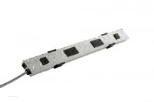 Designers Edge L-817 - Diamond Plate Outlet Strip w/6 outlets