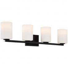 Access Lighting 62624LEDDLP-MBL/OPL - Sienna 4 Light LED Vanity