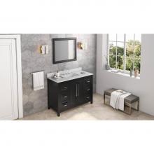 Jeffrey Alexander VN2CAD-48-BK-NT - 48'' Black Cade Vanity