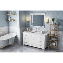 Jeffrey Alexander VN2CHA-60SWH-NT - 60'' White Chatham Vanity