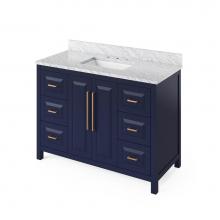 Jeffrey Alexander VN2CAD-48-BL-NT - 48'' Hale Blue Cade Vanity