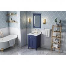 Jeffrey Alexander VN2CHA-24-BL-NT - 24'' Hale Blue Chatham Vanity