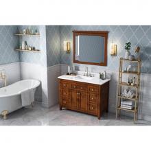 Jeffrey Alexander VN2CHA-48-CH-NT - 48'' Chocolate Chatham Vanity