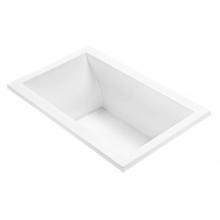 MTI Basics MBWCR6036BIUM - Basics Acrylic CXL Undermount Whirlpool - Biscuit (60X36)