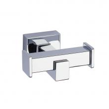 Taymor 04-32802 - 1948 Square Double Robe Hook PC