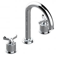 THG G4R-152M/US-H07 - Widespread lavatory set, high spout with drain for 1 1/4'' + countertop