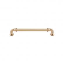 Vesta V7504PB - Ronan Pull 7 Inch (c-c) Polished Brass