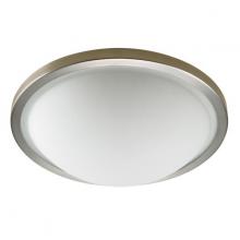 Russell Lighting 317-712/BCH - Halo Flush Mount Brushed Chrome