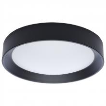 Nuvo 62/1696 - Selene; 13 Inch LED Flush Mount; CCT Selectable; Black Finish