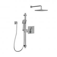 Belanger KIT-AXO130VTCP - Axo Shower Faucet W/ Div Cp Sliding Bar & Rain Shower