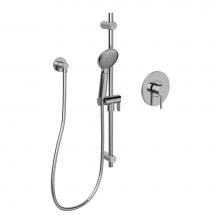 Belanger KIT-SOU120VTCP - Sou P/B Shower Faucet Cp W/ Sliding Bar