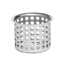 QM Drain 83.100.04 DS - Hair/Debris Stainless Steel Drain Strainer for Delmar Square