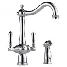 Brizo Canada 62136LF-PC - Brizo Tresa: Two Handle        Kitchen Faucet