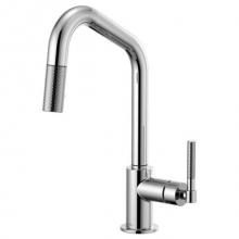 Brizo Canada 63063LF-PC - Angled Spout Pull-Down, Knurled Handle