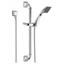 Brizo Canada 85730-PC - Brizo Virage: Trad Handshower With Slide Bar