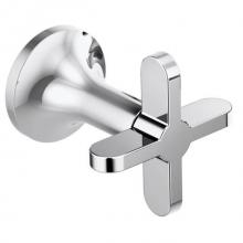 Brizo Canada HX70475-PC - Wall Mount Tub Filler Cross Handle