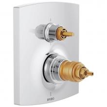 Brizo Canada T75606-PCLHP - Kintsu™ TempAssure Thermostatic Valve with Integrated 6-Function Diverter Trim - Less Handles