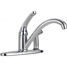 Delta Canada 336-TP-DST - Single Handle Kitchen Faucet- W/Sprayer