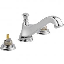 Delta Canada 3595LF-MPU-LHP - Cassidy™ Two Handle Widespread Bathroom Faucet - Low Arc Spout - Less Handles