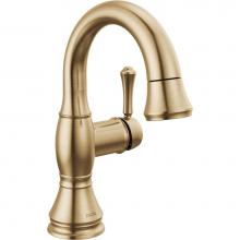 Delta Canada 597-CZPD-DST - Cassidy™ Single Handle Pull Down Bathroom Faucet