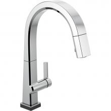 Delta Canada 9193T-DST - Pivotal™ Single Handle Pull Down Kitchen Faucet with Touch<sub>2</sub>O® Techno