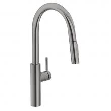 Franke Residential Canada PES-PD-SNI - Pescara 17-inch Single Handle Pull-Down Kitchen Faucet in Satin Nickel, PES-PD-SNI